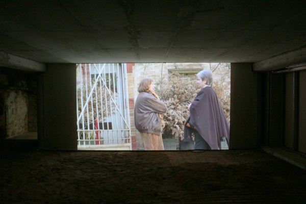 Installation view, HD video, 10:03 min, color, stereo